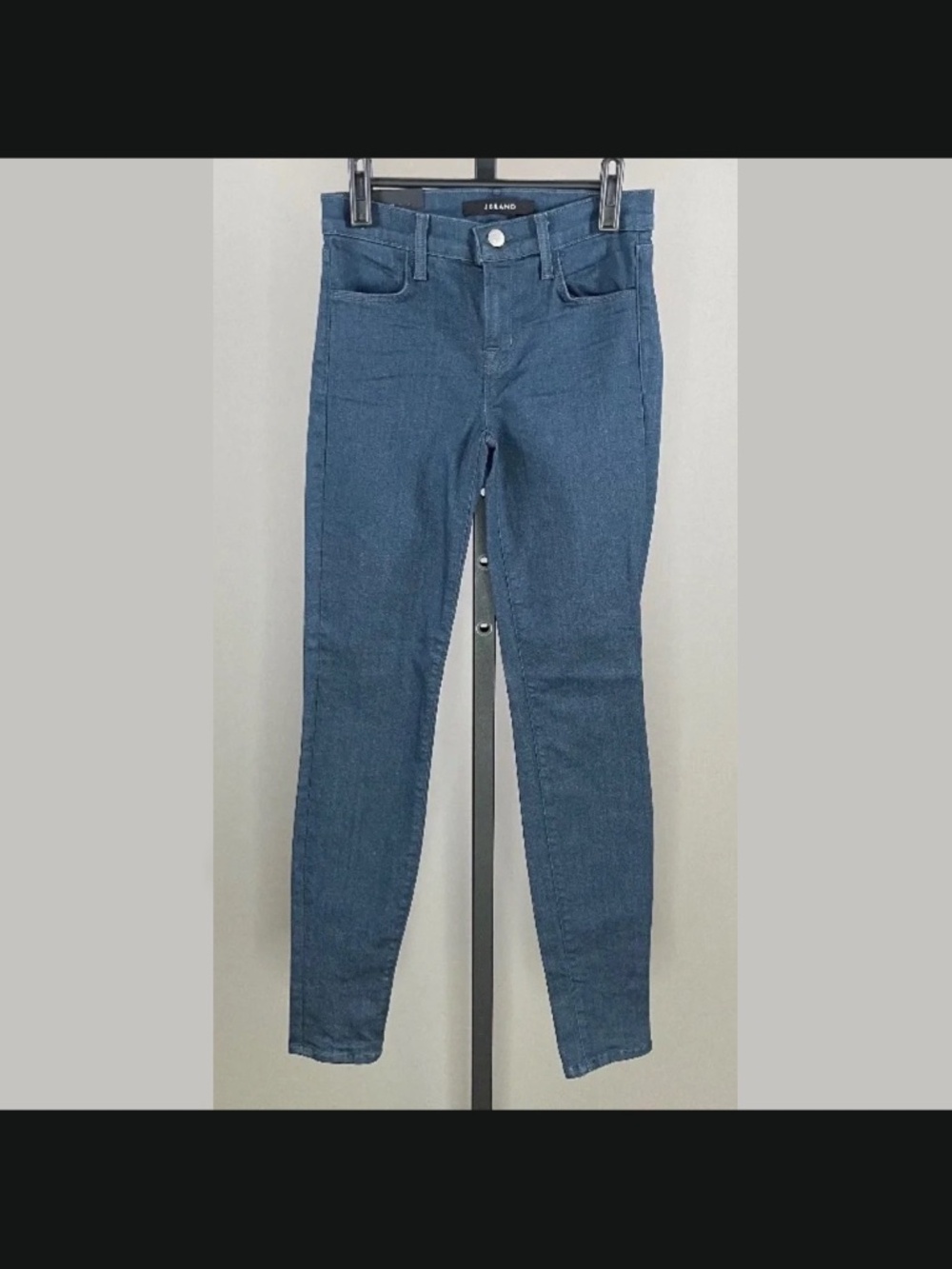 NEW J Brand Jeans Womens 25 blue denim serpentine skinny designer casual